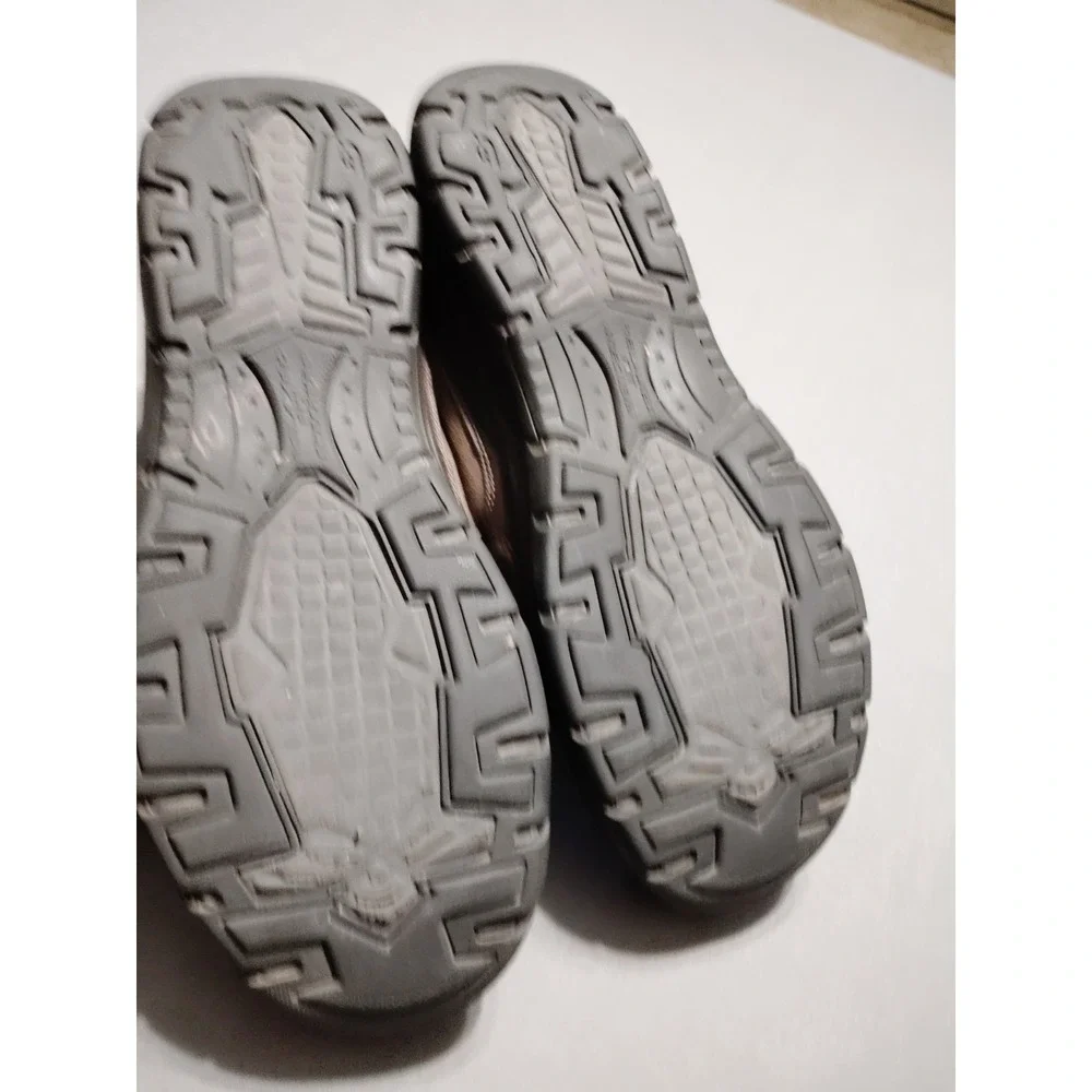 Skechers Relaxed Fit Shoes Mens Size‎ 13 Brown Leather Casual Boat Memory Foam